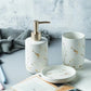 Luxury Ceramic Eco-Friendly Bathroom Accessory Set – Elevate Your Bathroom Décor