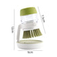 Kitchen Scrub Brush for Household Cleaning - Multi-Use Soap Dispensing Dish Brush