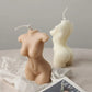 Sculptural Artistic Body Candles – Elegant Human Form Candles for Home Decor