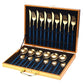 Luxury Gold-Plated Stainless Steel Cutlery Set – Elegant Dining by N.G.I Goods