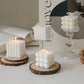 Eco-Friendly Soy Wax Candles – Modern Decorative Candles with Optional Wooden Bas