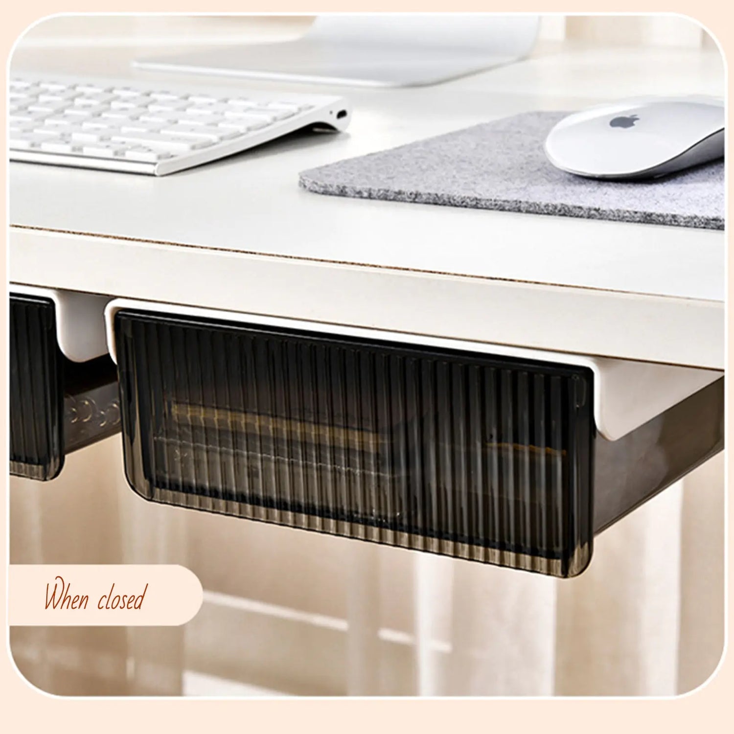 N.G.I Goods Under Desk Storage Drawer – Sleek, Innovative, and Space-Saving