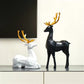 Resin Deer Statue Sculpture – Elegant Home Decor