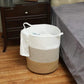 Cotton Rope Laundry Bucket – Large Storage Basket with Handles