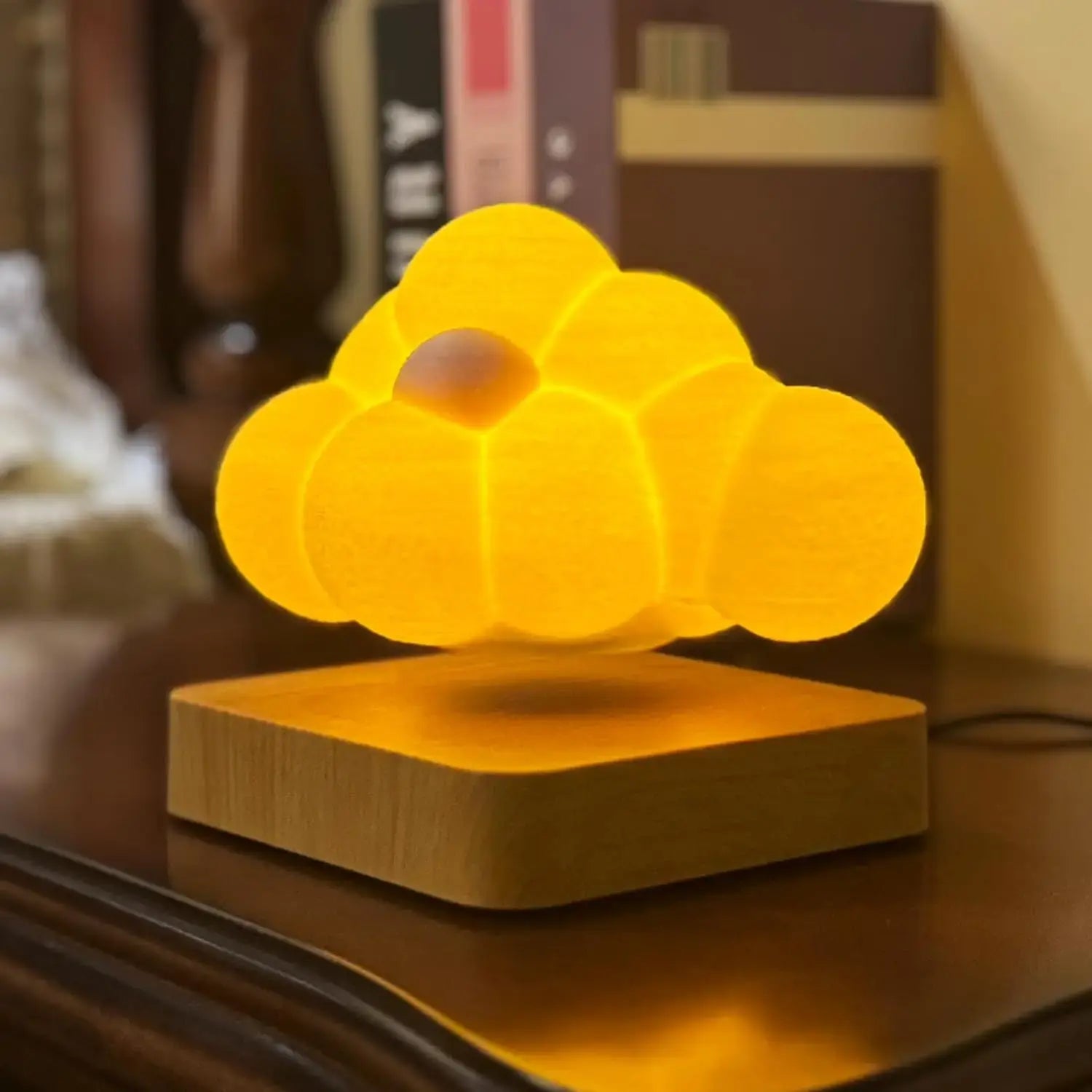 Floating Cloud LED Lamp - Levitating Light for Relaxing Ambiance