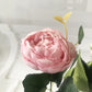 Elegant Silk Peony Artificial Flower Bouquet – Lifelike Roses for Home Décor and Special Occasions