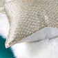 Beige Woven Cushion Cover - Luxurious Texture for Elegant Home Décor | Timeless Design