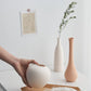 Ceramic Nordic Style Vase - Minimalist Design for Elegant Home Décor | Timeless Scandinavian Aesthetic