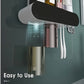 Convenient Toothbrush and Cosmetics Organizer – Maximize Bathroom Space with a Sleek, All-in-One Storage Solution