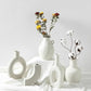 Timeless White Porcelain Vases – Elegant Home Décor for Floral Arrangements