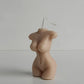 Sculptural Artistic Body Candles – Elegant Human Form Candles for Home Decor