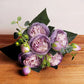 Exquisite Lifelike Artificial Peony Flower Bouquet – Elegant Décor for Home, Office, or Special Occasions