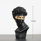 Monochrome David Resin Statue Sculpture – Timeless Elegance for Modern Spaces