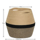 Cotton Rope Laundry Bucket – Large Storage Basket with Handles