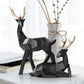 Reindeer Figurines Sculpture – Capture the Spirit of the Season (Set of Two)