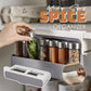 Spice Jar Bottle Organizer – Maximize Kitchen Space with Tiered Spice Rack Storage