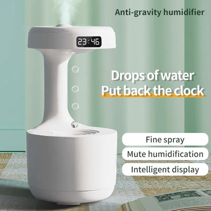 Anti-Gravity Water Drop LED Aroma Diffuser