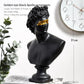 Monochrome David Resin Statue Sculpture – Timeless Elegance for Modern Spaces