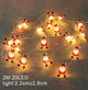 Festive Christmas LED String Lights – Santa, Snowflakes & More for Indoor & Outdoor Use