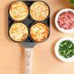 Four-Hole Non-Stick Omelet Pan | Breakfast Maker | Easy Cleanup