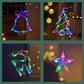 Magical LED Star Curtain Fairy String Lights – Christmas Decoration for Indoor & Outdoor Us