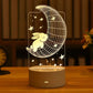 3D Acrylic Night Lamp (25+ Different Designs) | USB-Powered Decorative Light with Adjustable Brightness