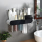 Convenient Toothbrush and Cosmetics Organizer – Maximize Bathroom Space with a Sleek, All-in-One Storage Solution