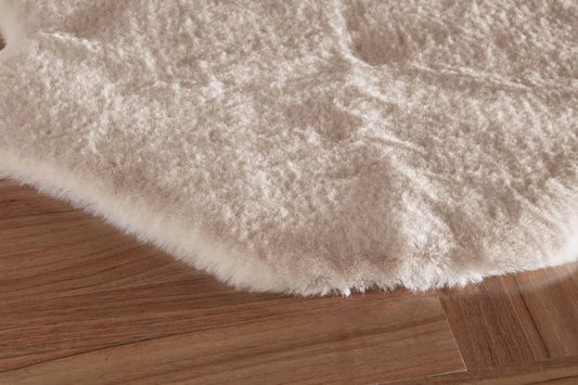 Dolce Bonita Home Fur Pelt - Luxurious Faux Fur Rug with Suede Base | 100x140 cm