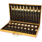 Luxury Gold-Plated Stainless Steel Cutlery Set – Elegant Dining by N.G.I Goods