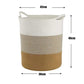 Cotton Rope Laundry Bucket – Large Storage Basket with Handles