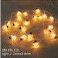 Festive Christmas LED String Lights – Santa, Snowflakes & More for Indoor & Outdoor Use