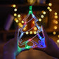 Magical LED Star Curtain Fairy String Lights – Christmas Decoration for Indoor & Outdoor Us