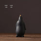 Luxury Penguin Sculpture Home Decor – Handcrafted Modern Art for Stylish Interiors