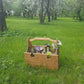 Multi-Functional Foldable Picnic Table and Basket Set