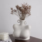 Elegant Home Decor Sculpture Vase – Handmade Ceramic Vase for Indoor and Outdoor Floral Arrangements