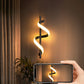 Elegant Spiral LED Pendant Lamp - Modern Lighting for Stylish Homes