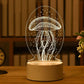 3D Acrylic Night Lamp (25+ Different Designs) | USB-Powered Decorative Light with Adjustable Brightness