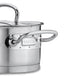 Korkmaz Proline Stainless Steel Stockpot 2.7L | High Heat Transfer | Professional-Grade Cookware