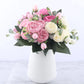 Exquisite Lifelike Artificial Peony Flower Bouquet – Elegant Décor for Home, Office, or Special Occasions