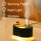 Rotating Planet Aroma Diffuser – Wireless Aromatherapy & Night Light