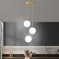 Elegant Modern LED Glass Ball Chandelier – Luxury Lighting for Dining Rooms, Hotels & Stairways