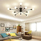 Modern Splatter Chandelier – Iron Design for Living Room, Dining Area & Foyer