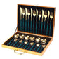 Luxury Gold-Plated Stainless Steel Cutlery Set – Elegant Dining by N.G.I Goods