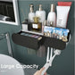 Convenient Toothbrush and Cosmetics Organizer – Maximize Bathroom Space with a Sleek, All-in-One Storage Solution