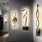 Modern Minimalist LED Wall Lamps for Artistic and Functional Home Lighting