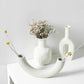 Timeless White Porcelain Vases – Elegant Home Décor for Floral Arrangements