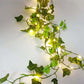 Enchanting Flower Green Leaf String Lights – Perfect for Indoor & Outdoor Decor