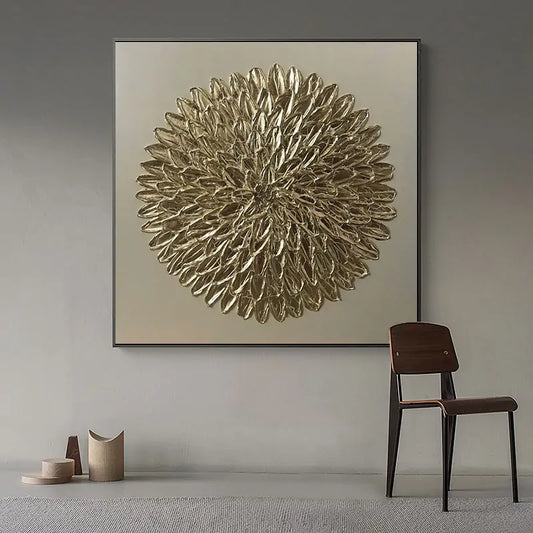 Abstract Gold Luxury Nordic Canvas Art Posters