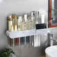 Convenient Toothbrush and Cosmetics Organizer – Maximize Bathroom Space with a Sleek, All-in-One Storage Solution