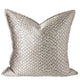 Beige Woven Cushion Cover - Luxurious Texture for Elegant Home Décor | Timeless Design